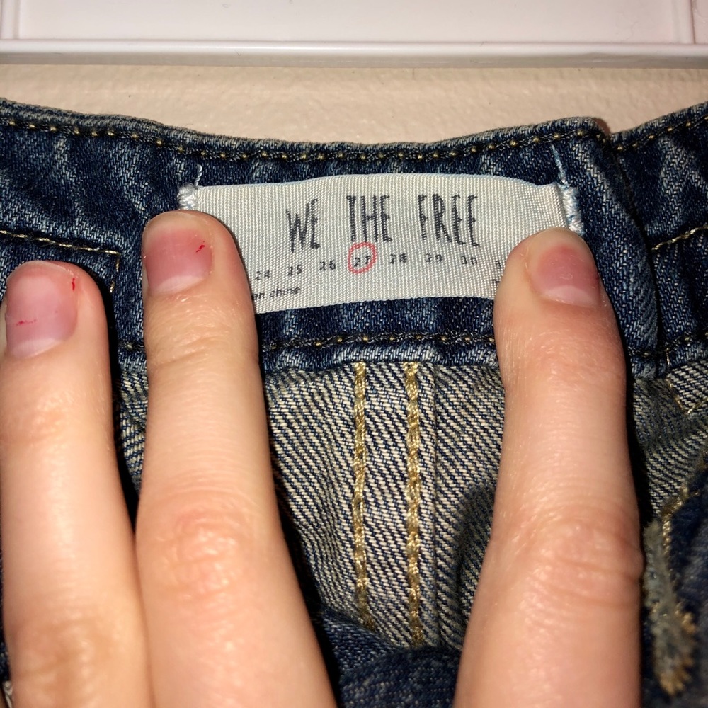 Free People denim skirt - Picture 5 of 5